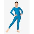 thumbnail image 4 of Adult Scoop Neck Nylon Long Sleeve Unitard, 4 of 9