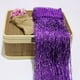 thumbnail image 1 of XmhyTop-A Cortinas de hilo para puerta (2 unidades, 100 x 200 cm), estilo bohemio, de poliéster, decorativas, para privacidad del hogar y decoración de fondo, color morado., 1 of 5