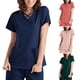 thumbnail image 2 of Ropa de trabajo médica elástica de secado rápido, ropa quirúrgica para quirófano de dentista oral, ropa fina para lavarse a mano, 2 of 6