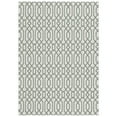 thumbnail image 2 of SAFAVIEH Martha Stewart Cotton Geometric Runner Rug, Green/Ivory, 2' x 8', 2 of 2