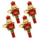 thumbnail image 4 of KAKOWELY 4 anillos para servilletas navideños de aleación con forma de cascanueces, hebillas para servilletas de tela, decoración para mesas de cenas y fiestas navideñas., 4 of 5