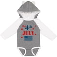 thumbnail image 3 of Inktastic The 4th of July- Boys or Girls Long Sleeve Baby Bodysuit, 3 of 5