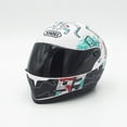 thumbnail image 4 of Casco de oso de motocicleta, muñeco de rally, oso, gato esmaltado, motocicleta, scooter, motocicleta, viaje, caja alta, asiento trasero, decoración, modelo de casco pequeño, 4 of 5
