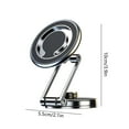 thumbnail image 3 of Meitianfacai Magnetic Wireless Car Phone Holder - Foldable & Extendable Universal Car Phone Mount with Strong Magnet,Adjustable Magnetic Wireless Charging Stand for All Phones(3.94x2.17x2.17 inches), 3 of 6