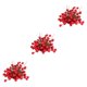 thumbnail image 1 of Bayas artificiales Inteprter 100 Uds. de espuma rojas vivas decoración de Navidad, 1 of 6