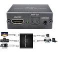 thumbnail image 5 of HDMI Stereo Audio Extractor Converter 4K * 2K HDMI to HDMI + Optical SPDIF 3.5mm, 5 of 5