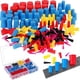 thumbnail image 1 of Silicone Cone Plug Kit for Powder Coating - 250pcs 8 Sizes High Temperature Resistant (600F/315C) Reusable Plugs for Electroplating & Anodizing Proces, 1 of 5