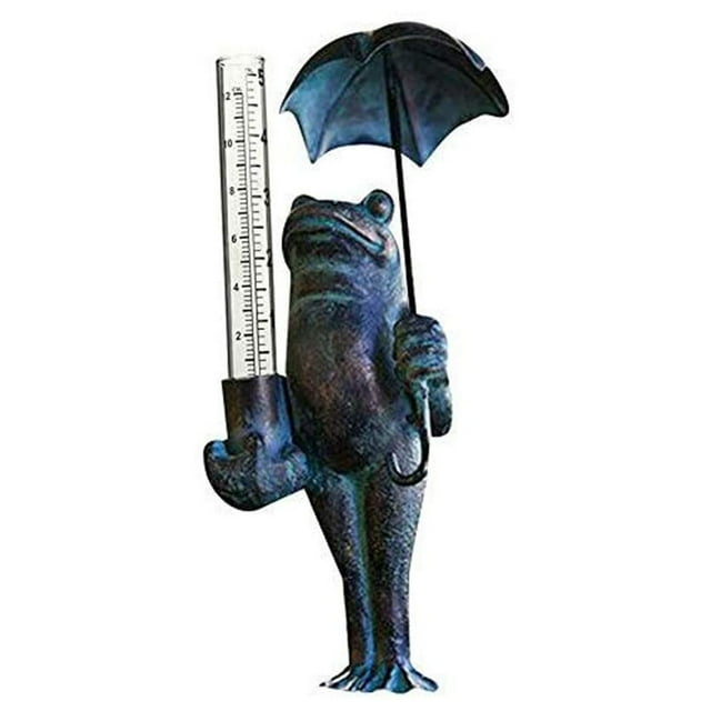 Tubo de repuesto de vidrio para medidor de lluvia, 2 uds., 5 pulgadas de capacidad, para jardín