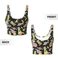 thumbnail image 3 of Sikiie Cartoon Astronaut In Spacesuit Print Strappy Sports Bra for Women Padded Push Up Sports Bra Athletic Running Sports Bra Workout Bra Yoga Bra, 3 of 5