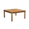 GDF Studio Abena Outdoor Acacia Wood Coffee Table, Teak