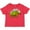 Red, variant on Inktastic Easter Bunny Stegosaurus with Eggs and Pink Ears Boys or Girls Toddler T-Shirt