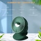 thumbnail image 4 of Ventilador USB Ventilador portátil Mini ventilador Ventilador de escritorio Ventilador de clip Ventilador de carga USB con luz nocturna, 4 of 8