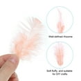 thumbnail image 3 of Uxcell 3-6 Inch Saddle Hackle Rooster Feather Bulk Natural Feathers Fluffy Craft Feathers Pink 50 Pcs, 3 of 6