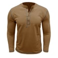 thumbnail image 2 of RXIRUCGD Blouse à Manches Longues Col Rond pour Hommes, Jaune, Taille : TG, 2 of 5