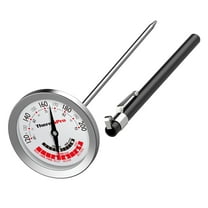 ThermoPro Instant Read Meat Thermometer for Cooking with Extra-Large 2-Inch Dial, Analog Dial Food Cooking Thermometer with 5.1" Stainless Steel Probe