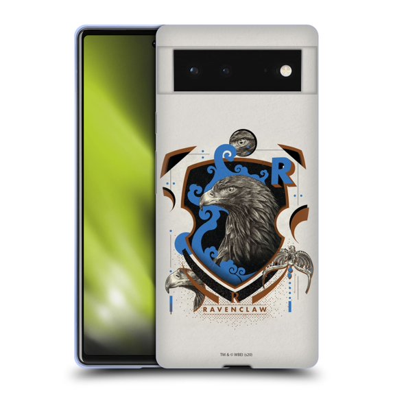 Head Case Designs Officially Licensed Harry Potter Deathly Hallows XXVII Ravenclaw Soft Gel Case Compatible with Google Pixel 6