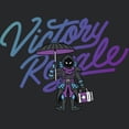 thumbnail image 2 of Women's Fortnite Raven Victory Royale Racerback Tank Top Black Heather X Large, 2 of 4
