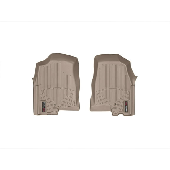 WeatherTech Custom Fit FloorLiners compatible with Canyon, Colorado, i-Series - 1st Row (Driver & Passenger), Tan