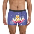 thumbnail image 2 of Goofa Dog Washes in a Pink Bath Printed Men's Boxer Briefs Underwear, Moisture-Wicking Underwear, Trunk,Soft and Breathable Cotton Underwear-Medium, 2 of 9