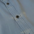 thumbnail image 6 of Cloudstyle Men's Casual Solid Long Sleeve Shirt - Relaxed Fit, Soft Fabric for Everyday Wear, 6 of 8