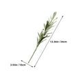 thumbnail image 2 of Hemobllo 10Pcs Artificial Olive Branches Faux Greenery Stems Realistic Green Decorative Faux Plant Stems for Vase, 2 of 8