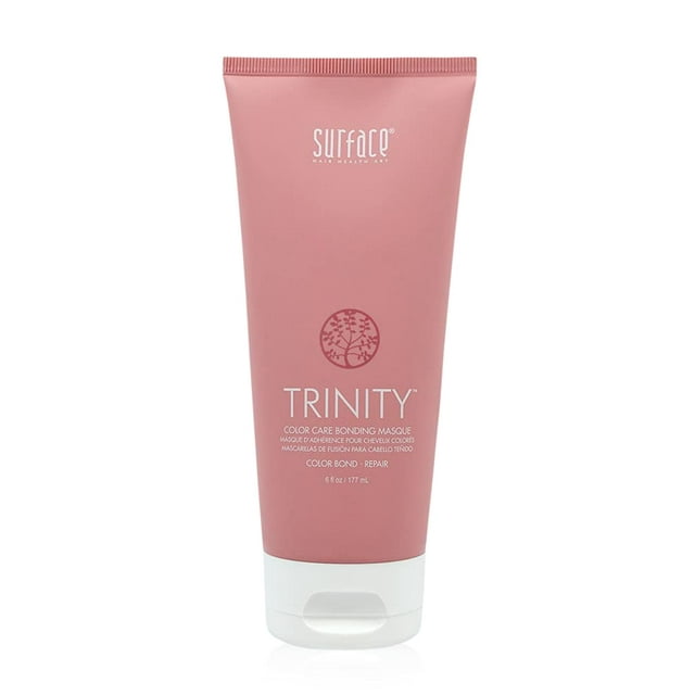 Surface Masque de Liaison Trinité pour Cheveux, Réparation de Liaison Profonde pour une Couleur Plus Longue Durée, avec Fleur d'Amarante, Extrait de Riz et Huile de Moringa