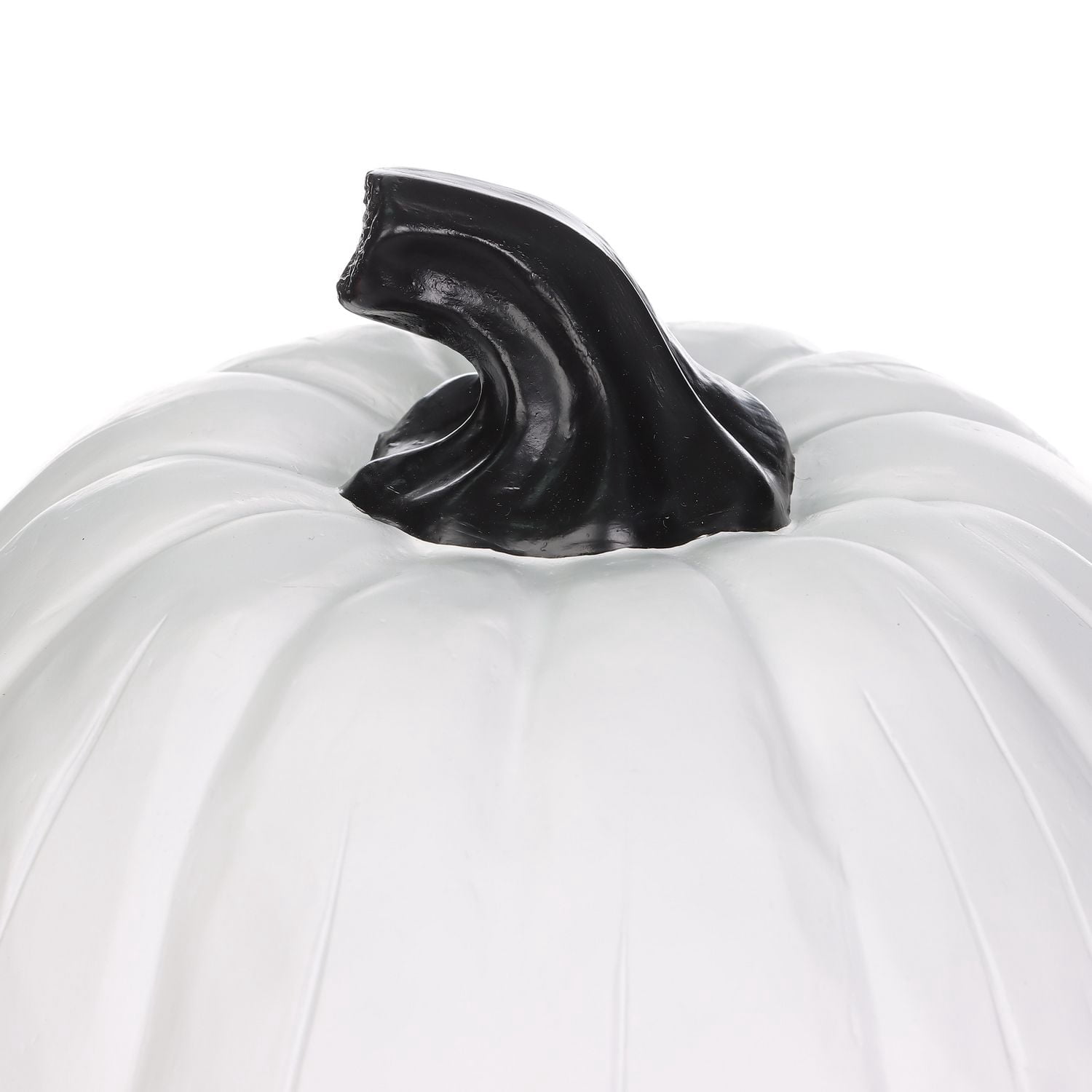 Résine sur le thème d’Halloween CITROUILLE blanche pour les décorations d’intérieur d’Halloween
