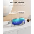 thumbnail image 5 of RENPHO Eyeris 1 Eye Massager with Remote, Birthday Day Gifts for Women Men, Sleep Mask with Heat Compression, Headache Massager for Strain Migraine Relief Stye Eye, 5 of 8
