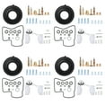 thumbnail image 2 of Guwzn Carburetor Rebuild Kit for Honda V45 Magna 700 VF750S VF750F Diaphragm and Float, 2 of 10