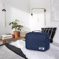 thumbnail image 3 of wps Travel Cable Organizer Bag Electronics Accessories Storage Pouch USB Drive Charger Memory Card Case gray, 3 of 6