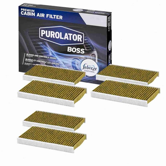 3 pc Purolator BOSS PBC15388 Cabin Air Filters for HVAC Heating Ventilation Air Conditioning Vent Filters Fits select: 1999-2003,2005-2006 CHEVROLET SILVERADO