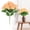 Gold, variant on RZDLIZJ 7.09x12.2in. UV Resistant Artificial Hydrangea Bush (Indoor/Outdoor)-1pcs Blue