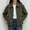 Army Green, variant on Womens Faux Suede Leather Jacket Long Sleeve Zip Up Moto Biker Coat Vintage Short Outerwear for Spring Fall Casual Streetwear