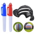 thumbnail image 3 of Liner Pen Golf Ball Line Marker Plantilla Alineación Marcas Ayudas Herramientas Negro JShteea El nuevo, 3 of 7