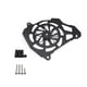 thumbnail image 3 of Cubierta del ventilador,Cubierta de aleación de aluminio para ventilador rotatorio de motocicleta,Reemplazo de la cubierta del ventilador de la motocicleta Piezas prácticas,Reemplazo de Plata, 3 of 8