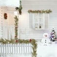 thumbnail image 3 of Christmas Door Decorations Christmas Decorations for Tree, 1-Meter Pines Needle Rattan Door Hanging Accent, 3 of 6