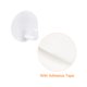 thumbnail image 4 of Auto Adhesivos Ganchos, 4 Paquete 304 Inoxidable Acero Pegajosos Ganchos Pared Percha para Hogar Colgar Ropa Toallas Cocina Herramientas, Blanco, 4 of 5