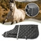thumbnail image 5 of Manta transpirable para caballos, impermeable, para exteriores, transporte y pasto. negro 70cm, 5 of 9