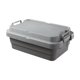 thumbnail image 2 of Caja de carga para maletero, caja de almacenamiento baja, contenedor multifuncional apilable para exteriores, organizador de maletero para vehículos, Gris, 2 of 8