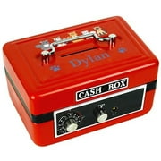 Personalized Blue Cats Cash Box