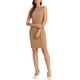 thumbnail image 2 of Vestido de Sheath sin mangas para mujer Inspire Chic, vestido de trabajo con cuello barco, color caqui, talla XS, 2 of 6