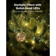 thumbnail image 2 of Govee Christmas Sparkle String Lights 99ft, RGBWIC String Lights with 375 Bullet-Head LEDs, App-Controlled, 140+ Scene Modes, Shape Mapping, Music Sync, Works with Alexa, Indoor Holiday Decorations, 2 of 5