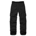 thumbnail image 7 of liyiyiyia Mens Cargo Pants Ripstop Water Resistant Breathable Hiking Pants with 8 Pockets, 7 of 7