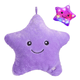 thumbnail image 2 of "Cojín Decorativo De Peluche En Forma De Estrella Con Luces Lab.g Lila 35 cm ", 2 of 5