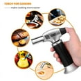 Culinary Butane Torch, Professional Cooking Torch Lighter Butane