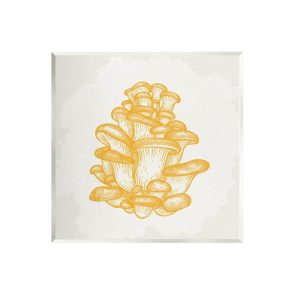 Stupell Industries Intricate Mushroom Forest Botanicals Graphic Art Unframed Art Print Wall Art, Design by Kim Allen