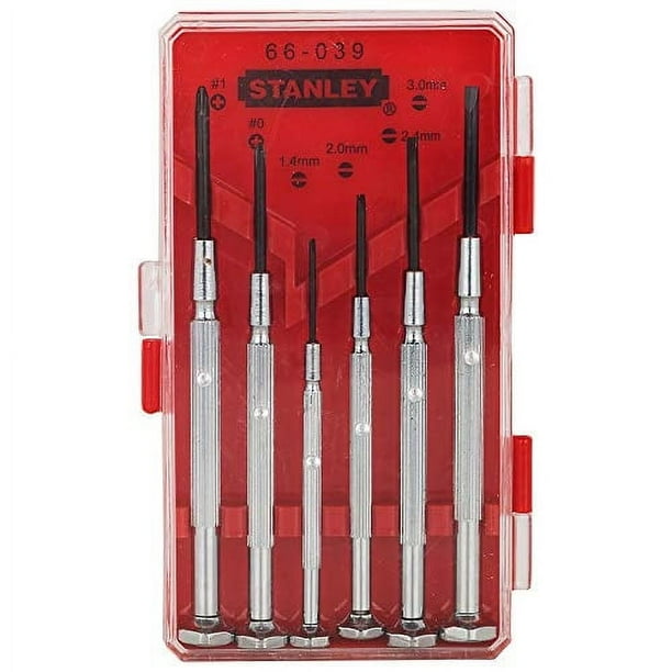 Juego de 6 destornilladores Stanley Hand Tools 66-039