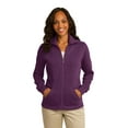 thumbnail image 1 of Port Authority Ladies Slub Fleece Full-Zip Jacket, 1 of 1