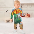 thumbnail image 3 of Phineas And Ferb Unisex Baby Boy Girl Rompers Long Sleeve Infant Jumpsuits Babies' Outfits Fall Winter Clothes 12-18M, 3 of 5