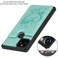 thumbnail image 6 of Pixel 5 Wallet Case with RFID Blocking Card Holder,Heart Floral Premium PU Leather Double Magnetic Buttons Stand Flip Wrist Strap Back Cover Case for Google Pixel 5 6.0 Inch,Heart Green, 6 of 17